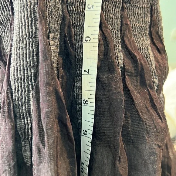 ANTHRO’s Lapis, Funky, FUN& Boho-BUSTLE Dress/Skirt gray/black,BUSTLE IT🔥 - Picture 12 of 12